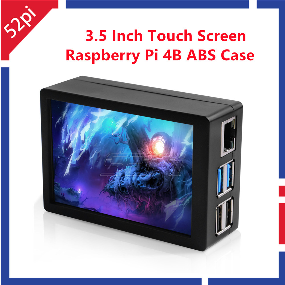 Pi 4 Case - Комплект для Резистивного Сенсорного экрана 52Pi