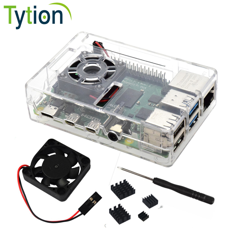 Pi Power Supply - Корпус для Raspberry Pi 4B из
