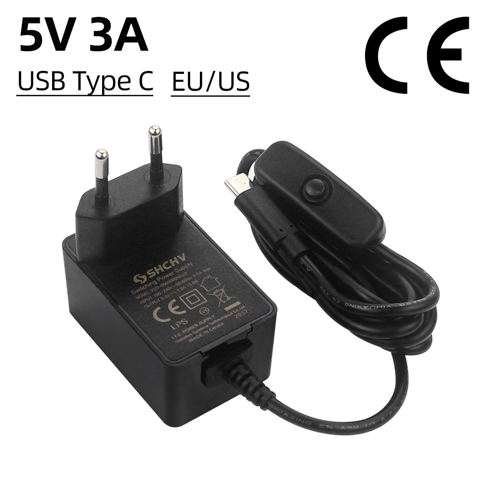 Pi Power Supply - Raspberry Pi 5 В 3 А