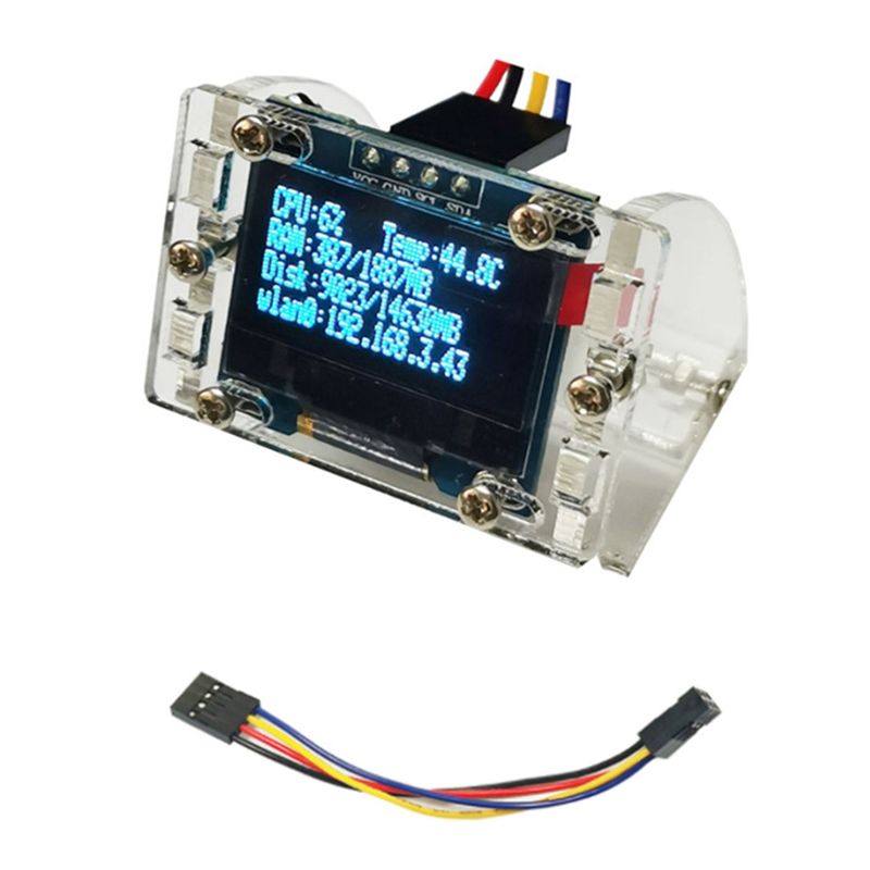 Pi Display - AY14 - OLED-дисплей I2C 0,96 дюйма