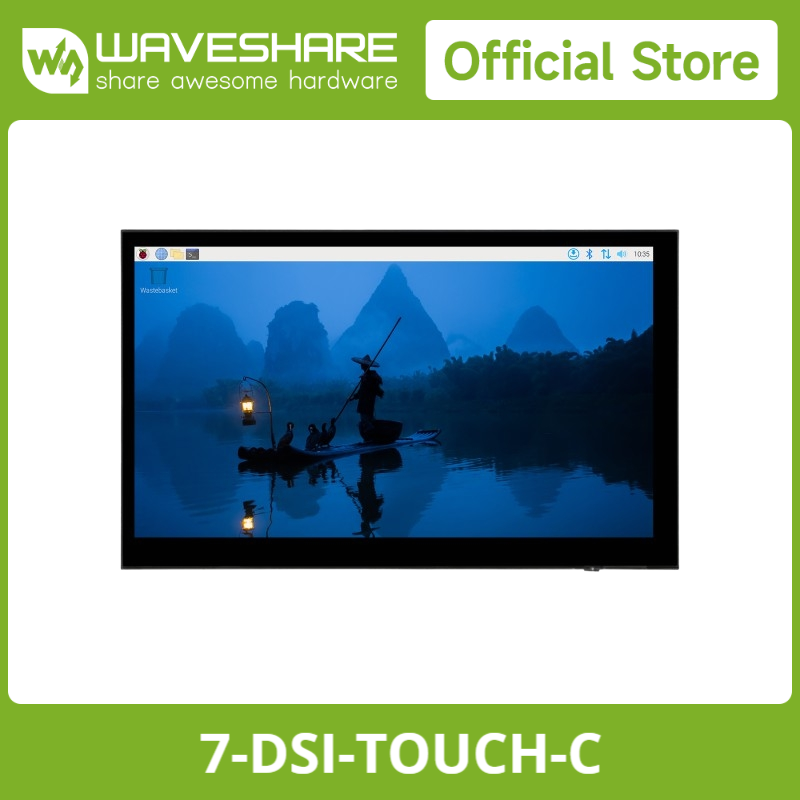 Pi Display - 7-дюймовый емкостный сенсорный дисплей Waveshare DSI