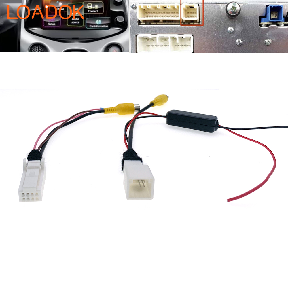Pi Camera Cable - 8-контактный автомобильный радиоприемник, задняя камера заднего
