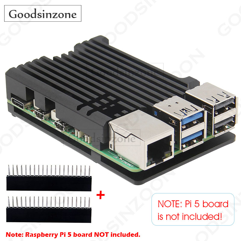 Pi Cooler - Алюминиевый бронированный корпус Raspberry Pi 5
