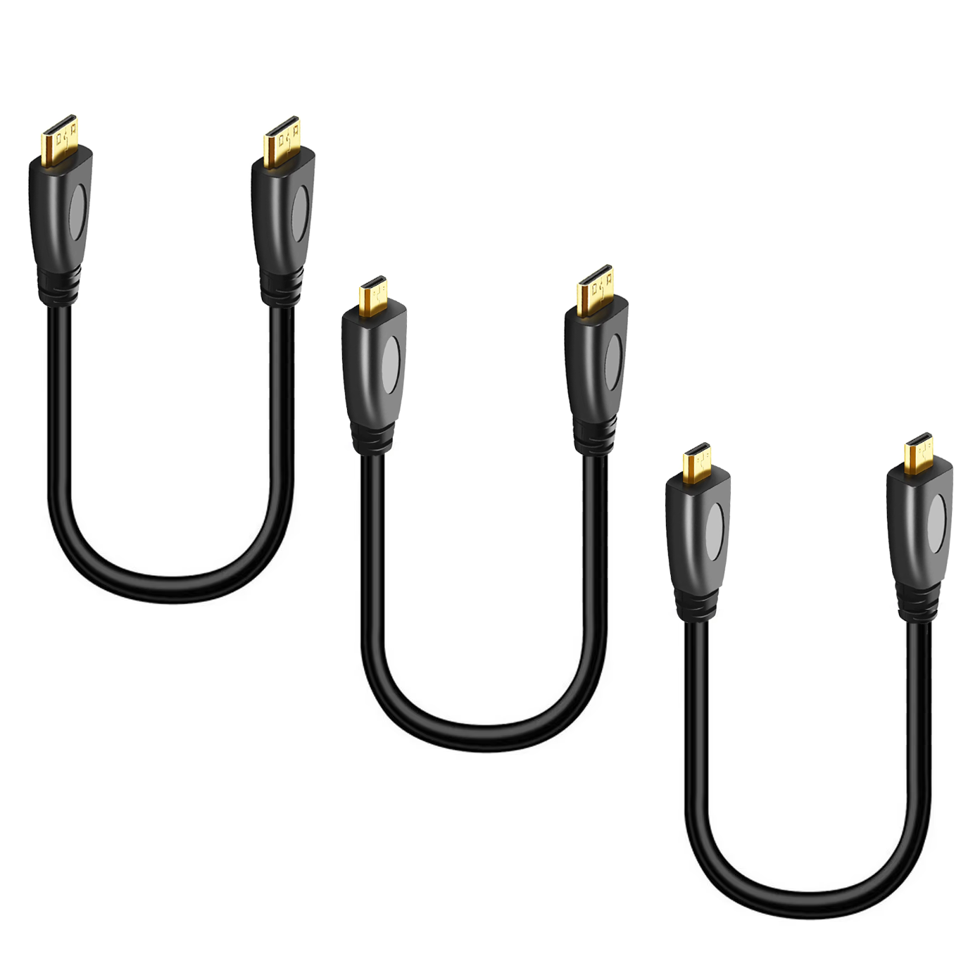 Pi Camera Cable - Совместимый с Micro HDMI-Mini HDMI-совместимый кабель-переходник