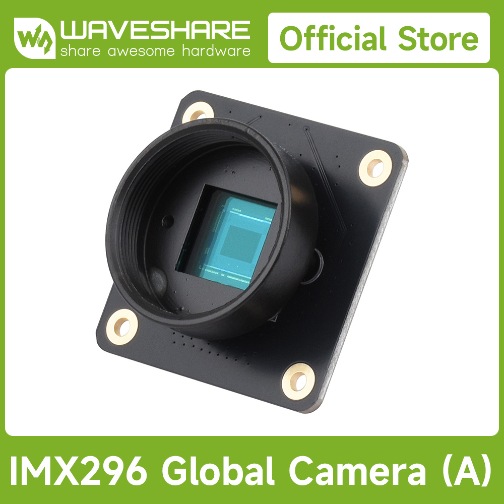 Raspberry Pi Global Shutter Camera Imx296 - Модуль камеры с глобальным затвором Waveshare