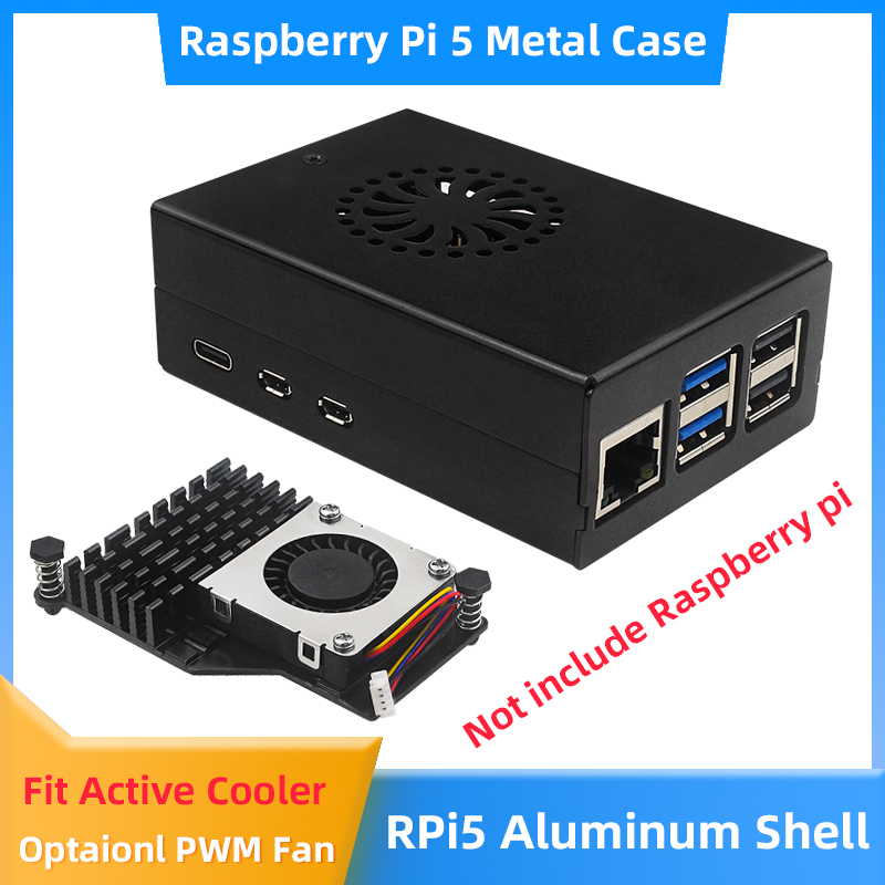 Pi Power Supply - Корпус из алюминиевого сплава Raspberry Pi