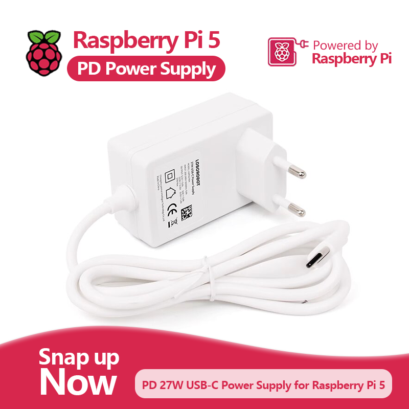 Pi Power Supply - Адаптер питания Raspberry Pi 5 PD