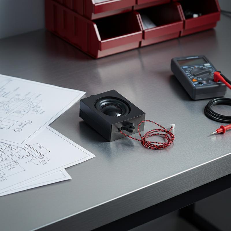 Pi 4 Case - Миниатюрный закрытый динамик 4,5 Вт, 50x45
