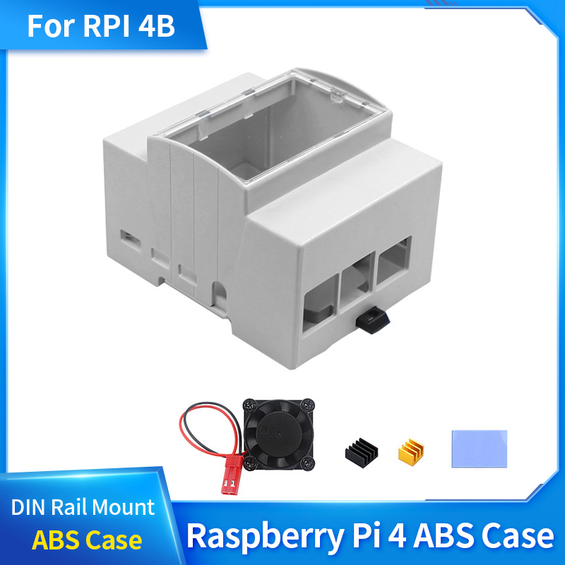 Pi 4 Case - Корпус из АБС-пластика Raspberry Pi 4,