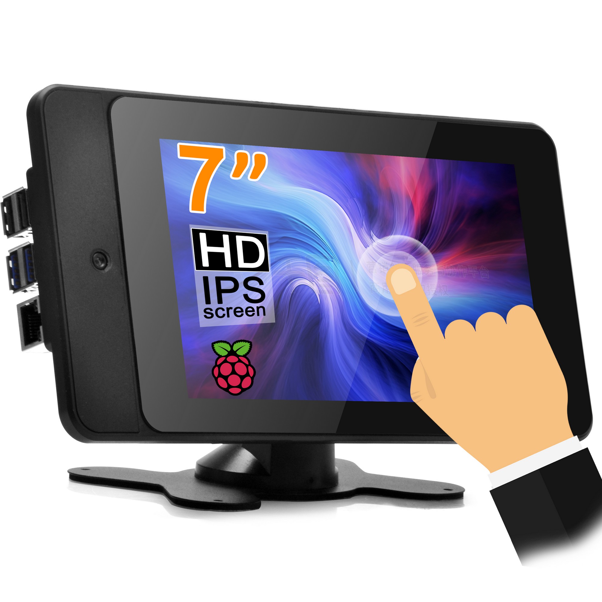 Корпус OSOYOO PiStudio с 7-дюй – обзор и цена Pi 4 Case