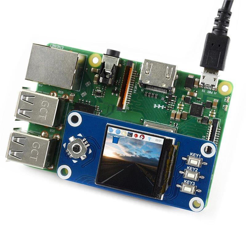 HAT для Raspberry Pi с 1,3-дюй – обзор и цена Pi Zero