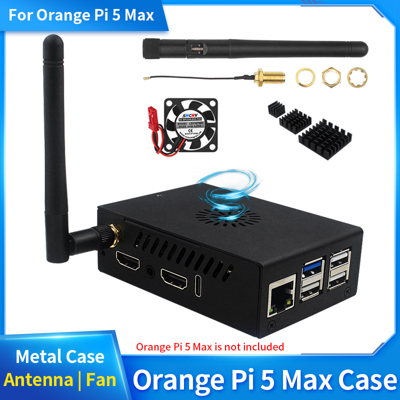 Корпус Orange Pi 5 Max с венти – обзор и цена Pi 5 Case