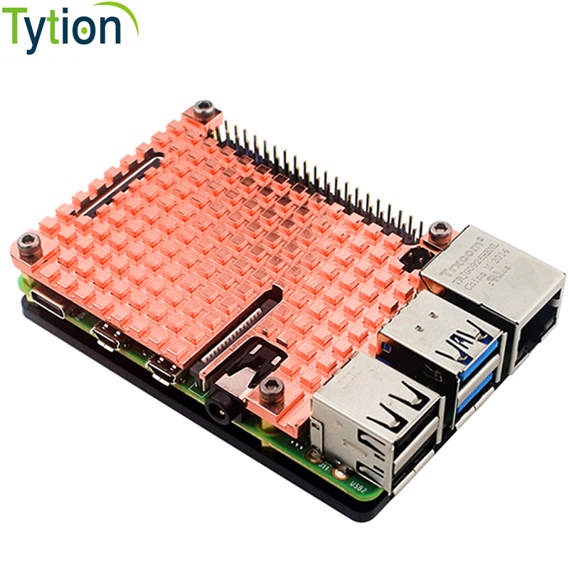 Радіатор Raspberry Pi 4B из чи – обзор и цена Pi 4 Case