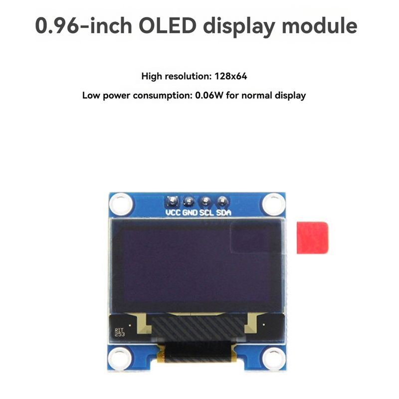 AY14 - OLED-дисплей I2C 0,96 д – обзор и цена Pi Display