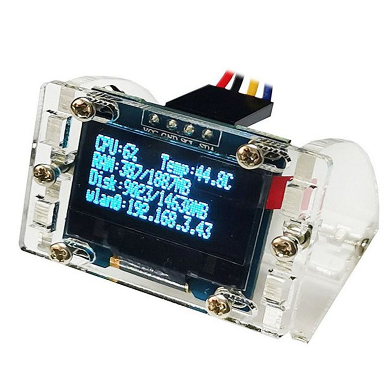 AY14 - OLED-дисплей I2C 0,96 д – обзор и цена Pi Display