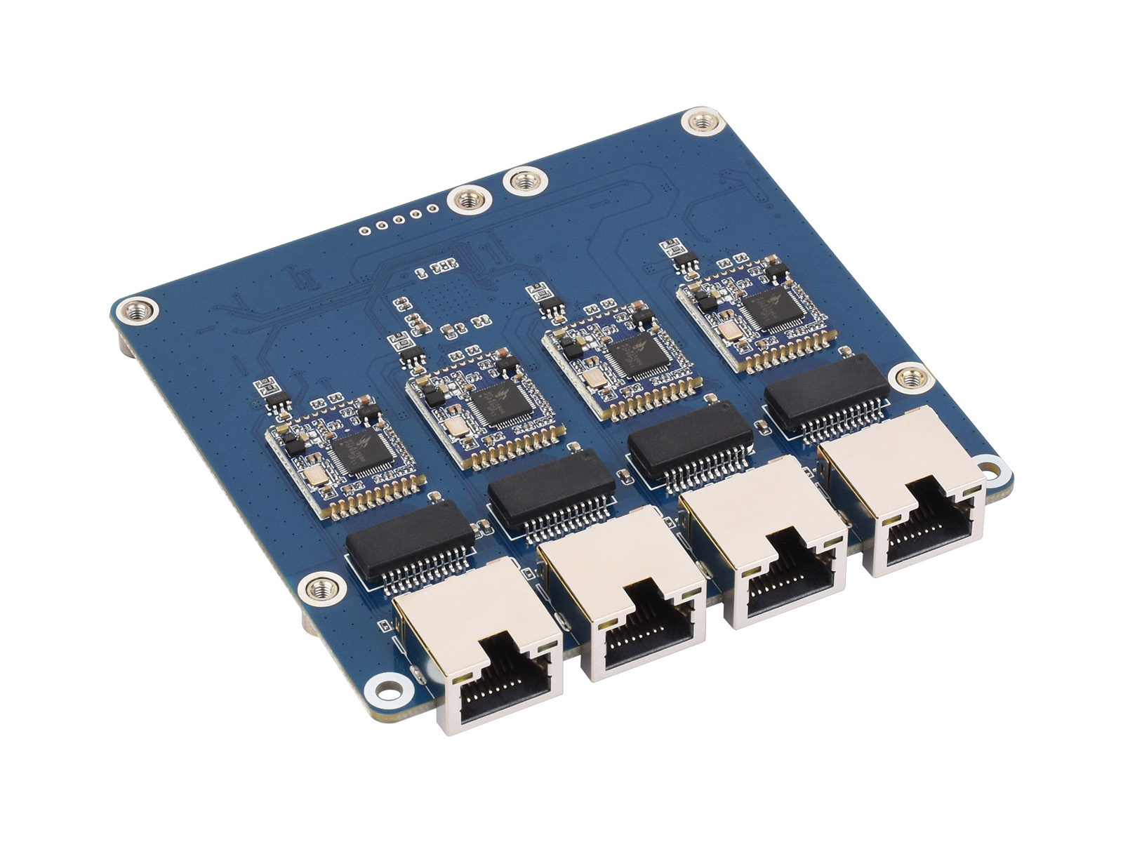 Плата Waveshare PCIe TO 4-Ch G – обзор и цена Raspberry Pi 5