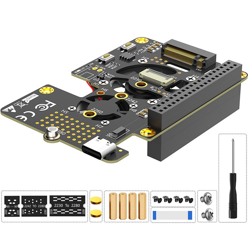 Для Raspberry Pi 5: PCIe-адапт – обзор и цена Pi 5 Case