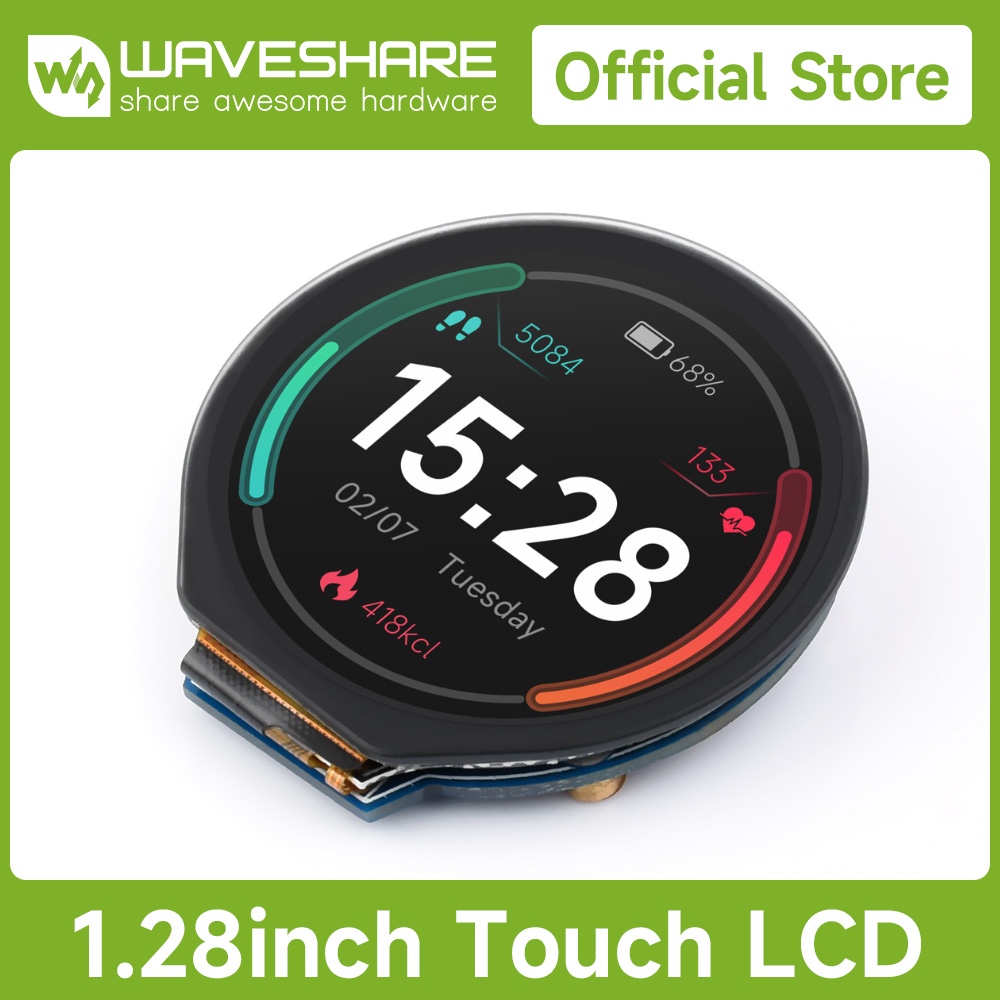 Модуль круглого ЖК-дисплея Wav – обзор и цена Pi Display