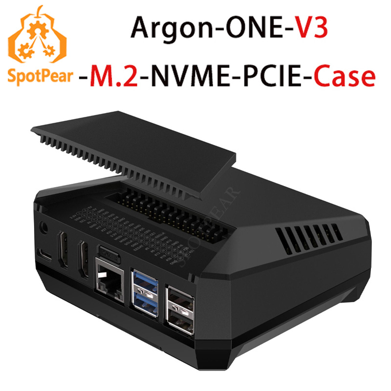 Чехол Argon ONE V3 M.2 NVME дл – обзор и цена Pi 5 Case