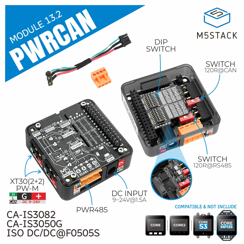 Официальный модуль M5Stack PWR – обзор и цена Pi Camera Module