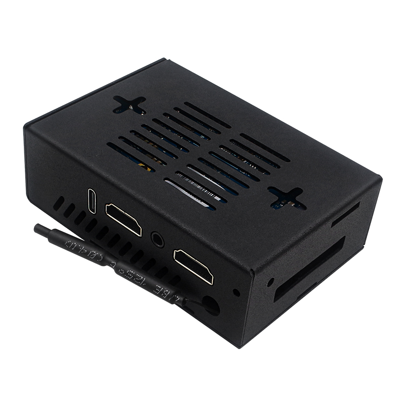 Оранжевый Pi 5 Pro чехол метал – обзор и цена Pi Power Supply