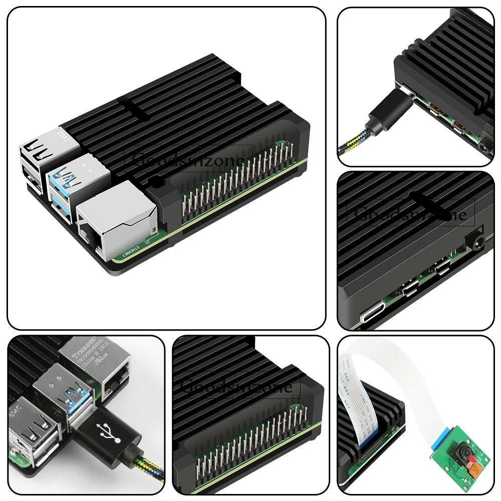 Бронированный алюминиевый корп – обзор и цена Pi 4 Case