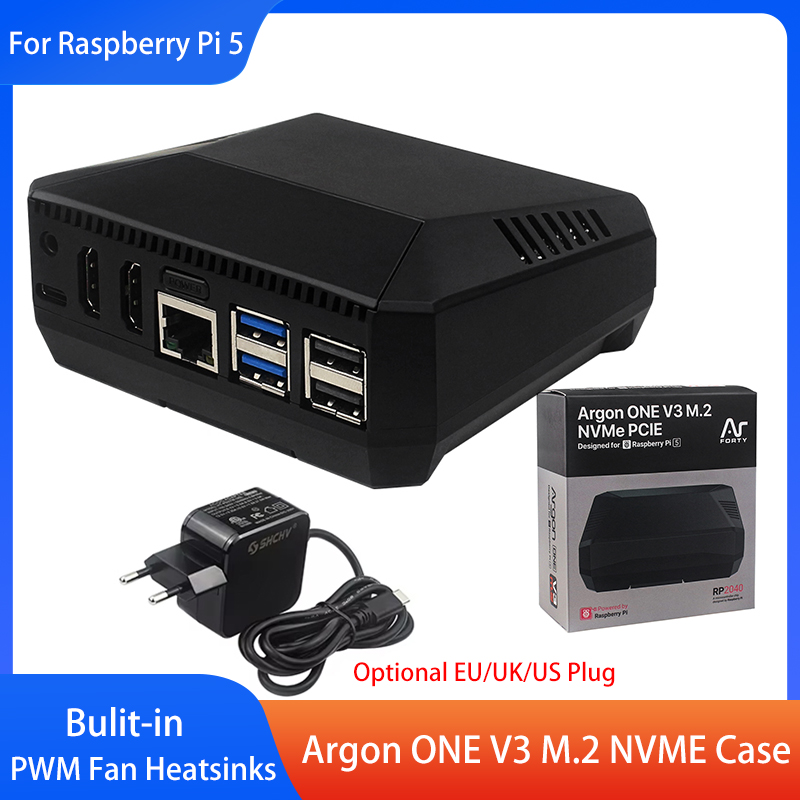 Корпус Argon ONE V3 M.2 NVME с – обзор и цена Pi Cooler