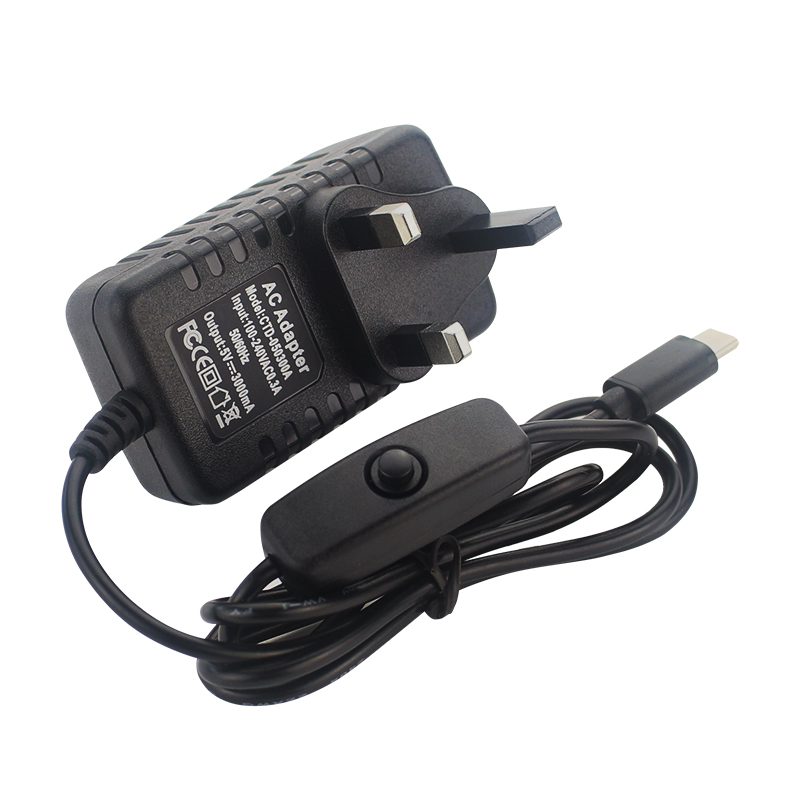 Блок питания 5В 3А с переключа – обзор и цена Pi Power Supply