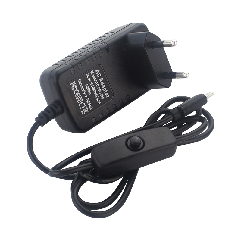 Блок питания 5В 3А с переключа – обзор и цена Pi Power Supply