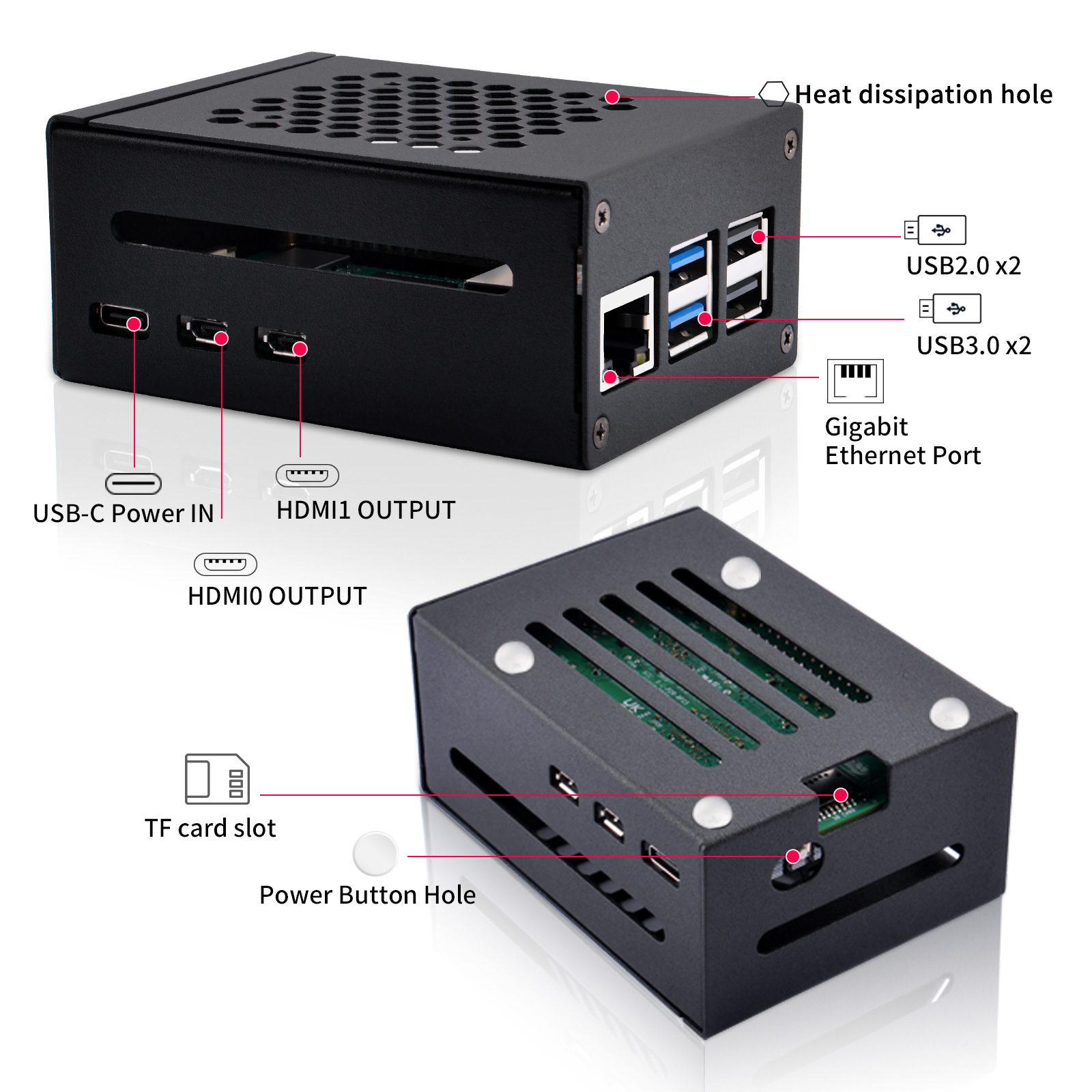 Металлический корпус 52Pi Rasp – обзор и цена Pi 5 Case
