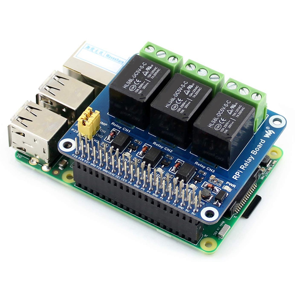 Модуль расширения Waveshare 5V – обзор и цена Pi Zero