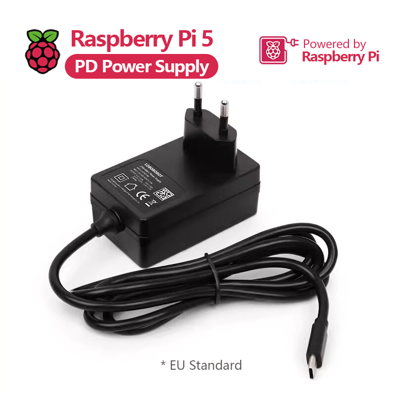 Адаптер питания Raspberry Pi 5 – обзор и цена Pi Power Supply