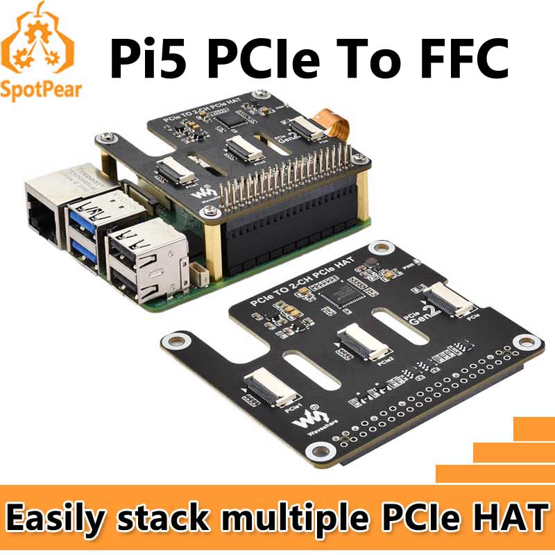 Raspberry Pi 5 PCIe до 2-канал – обзор и цена Pi Cooler