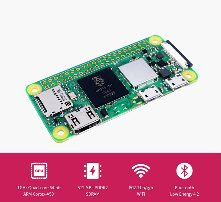 Raspberry Pi Zero 2 W, в пять  – обзор и цена Pi Zero