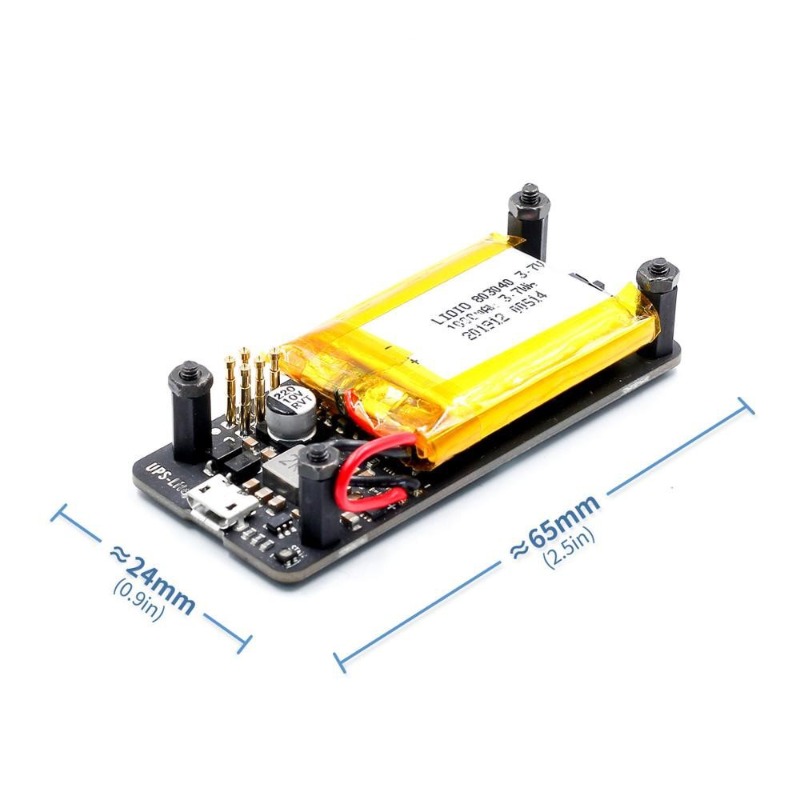 Модуль UPS-Lite для серии Rasp – обзор и цена Pi Zero