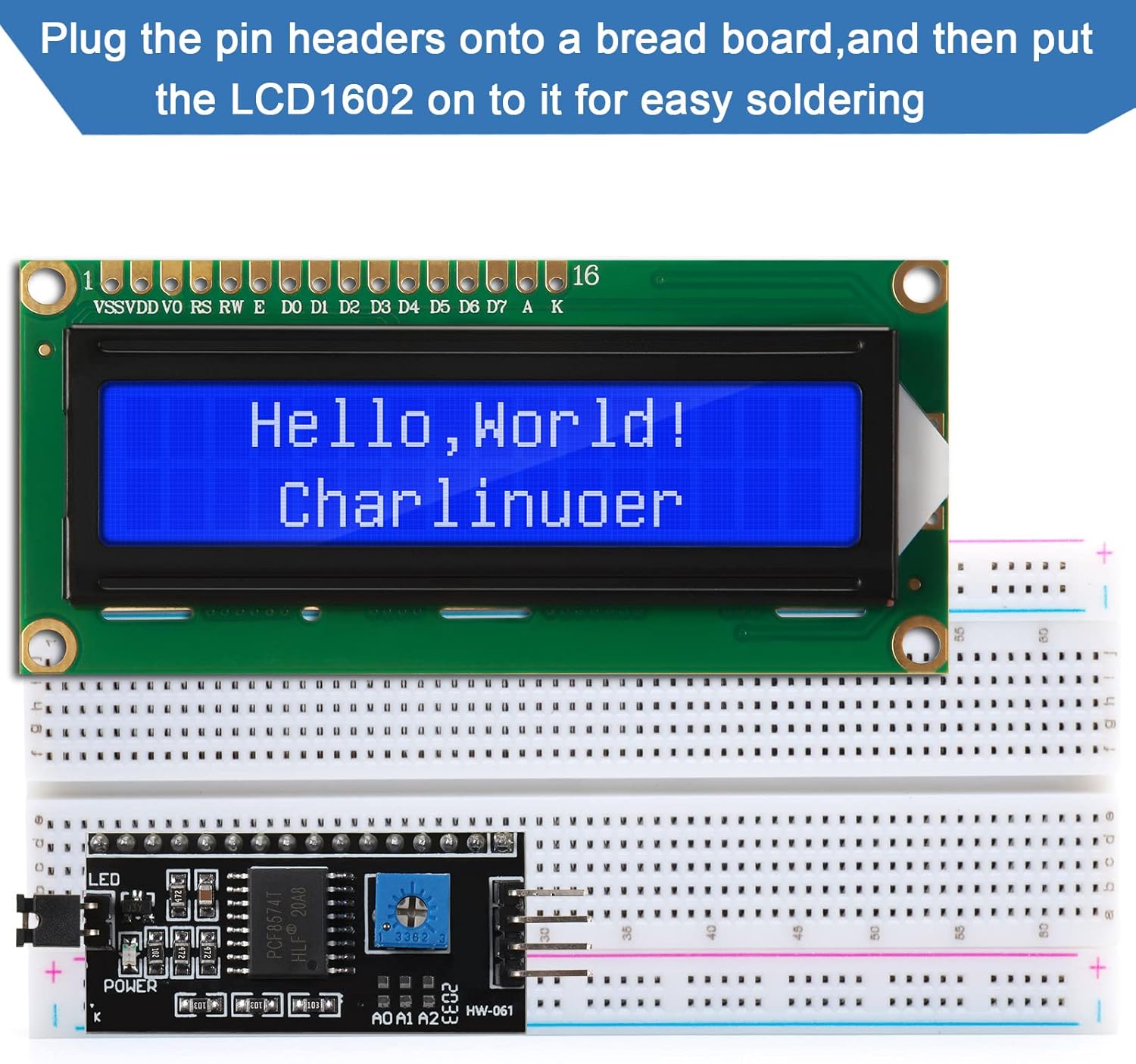 1 комплект модуля 1602 LCD 20* – обзор и цена Pi Display