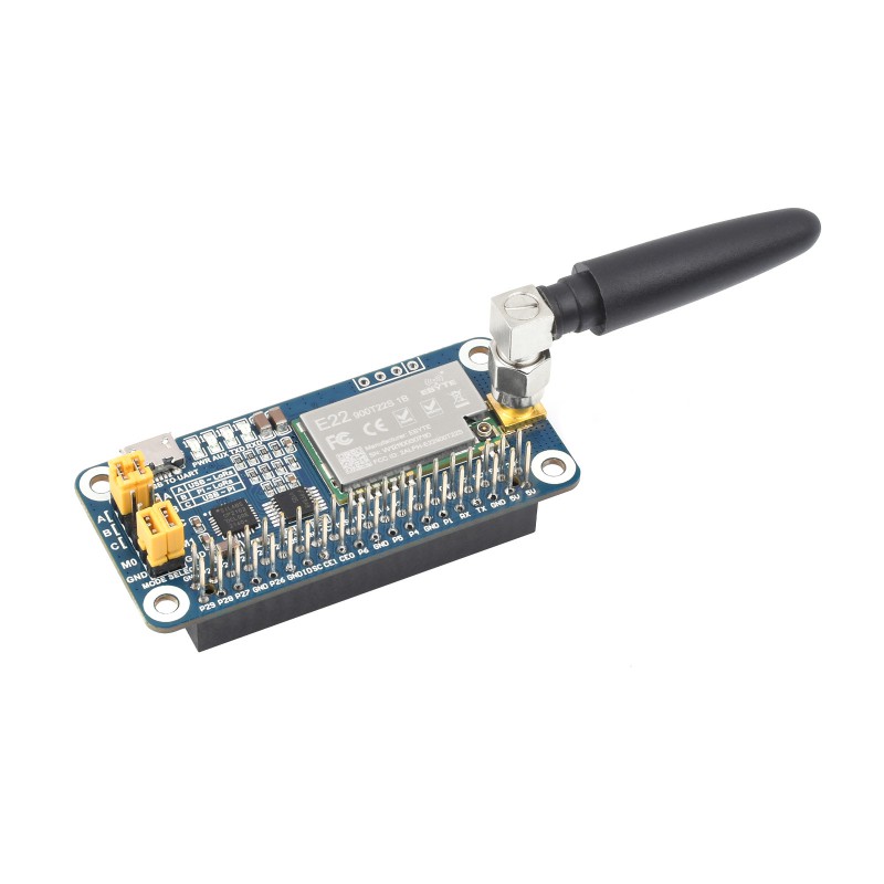 Модуль LoRa HAT SX1262 SX1268  – обзор и цена Raspberry Pi 5