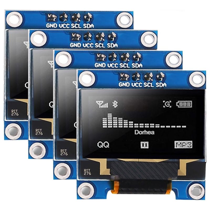 A37T-4Pcs 0,96-дюймовый OLED-д – обзор и цена Pi Display