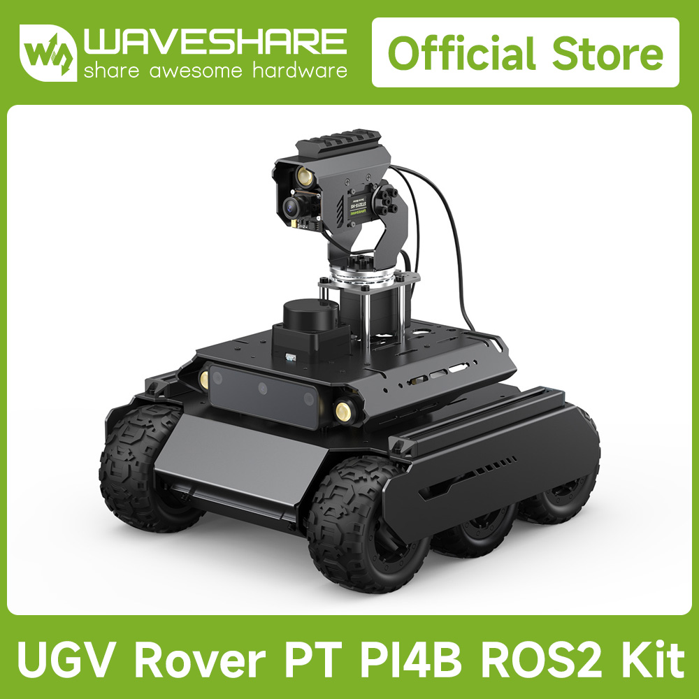 Waveshare Rover ROS 2 Робот с  – обзор и цена Raspberry Pi Kit