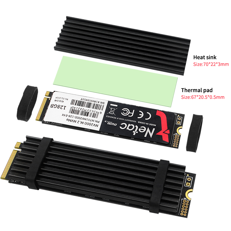 Радиатор SSD M.2, алюминиевый  – обзор и цена Pi Cooler
