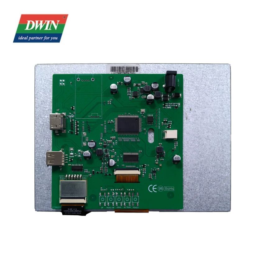 2026 DWIN 8-дюймовый ЖК-модуль – обзор и цена Raspberry Pi